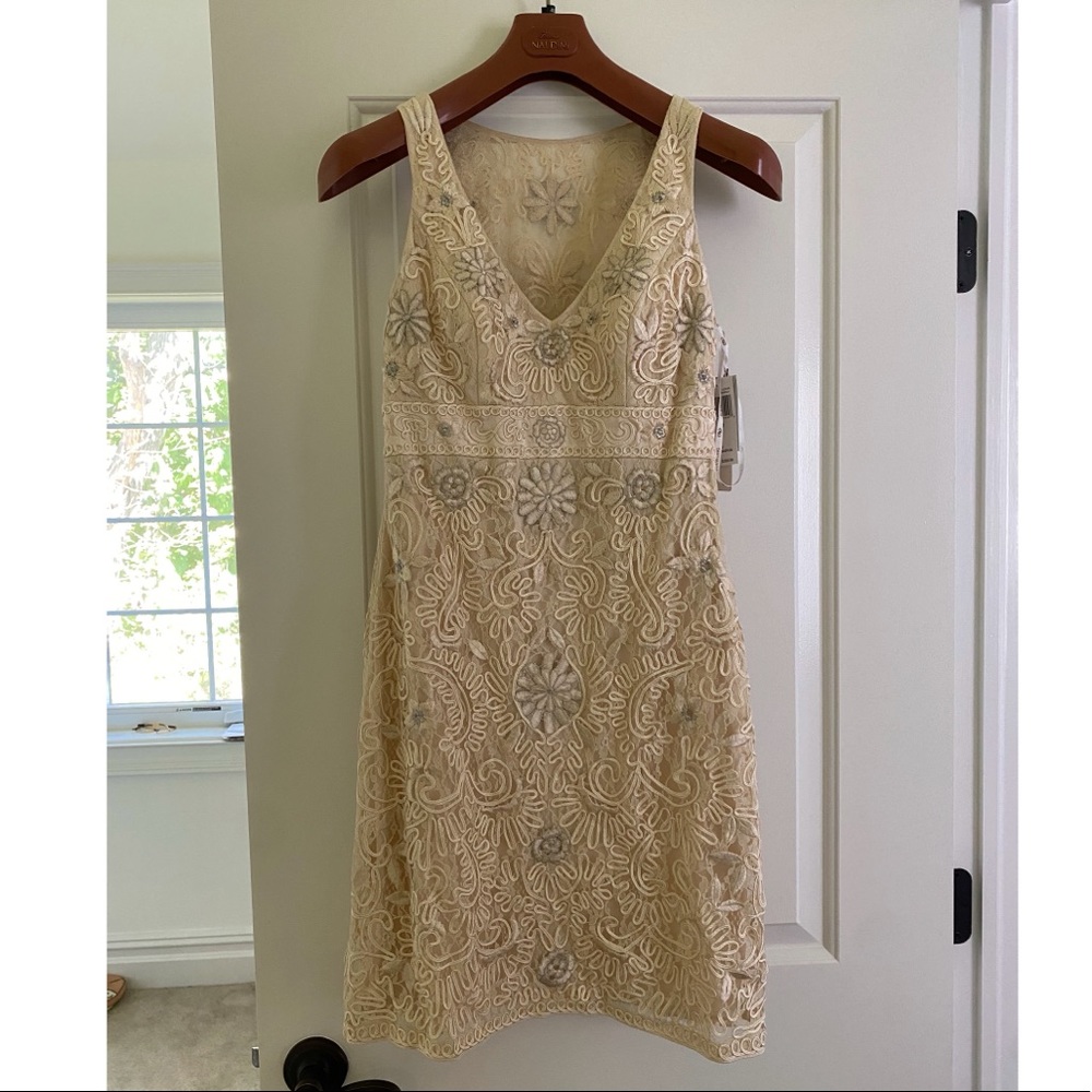 Cream Lace Dress